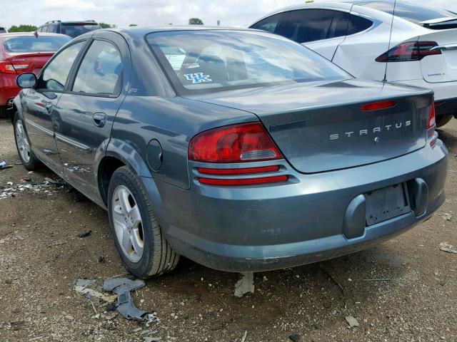 1B3EJ46U51N688989 - 2001 DODGE STRATUS SE GRAY photo 3