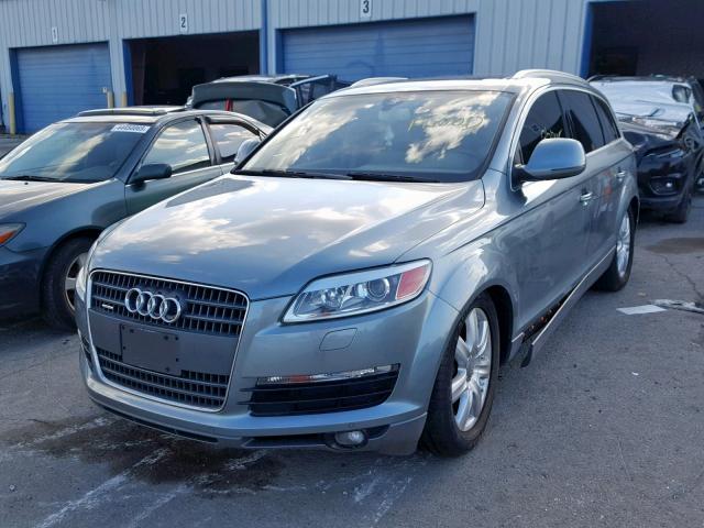 WA1BV74L58D062337 - 2008 AUDI Q7 4.2 QUA BLUE photo 2