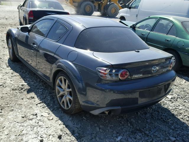 JM1FE173280215764 - 2008 MAZDA RX8 CHARCOAL photo 3