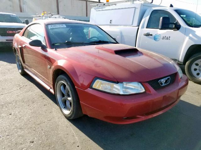 1FAFP42X93F314924 - 2003 FORD MUSTANG GT RED photo 1