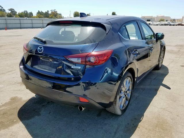 JM1BM1L39F1237775 - 2015 MAZDA 3 TOURING BLUE photo 4