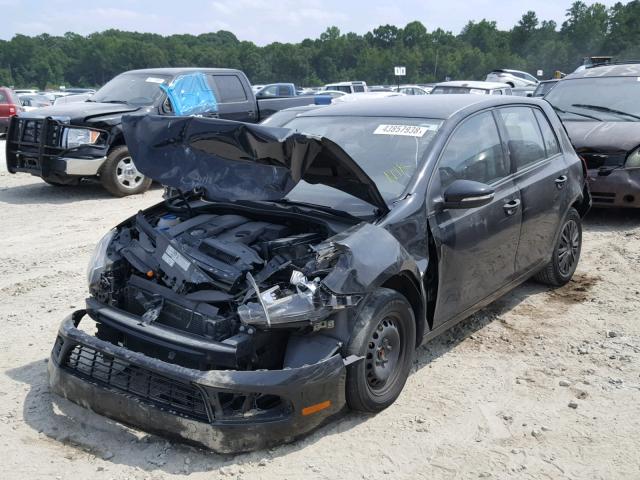 WVWDA7AJ5BW285535 - 2011 VOLKSWAGEN GOLF 黑色 照片 2