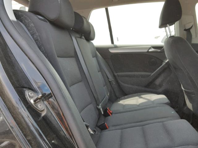 WVWDA7AJ5BW285535 - 2011 VOLKSWAGEN GOLF 黑色 照片 6