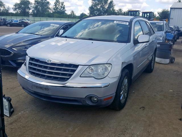 2A8GM68X37R256407 - 2007 CHRYSLER PACIFICA T SILVER photo 2