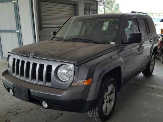 1C4NJRFB6CD537906 - 2012 JEEP PATRIOT LA GRAY photo 2