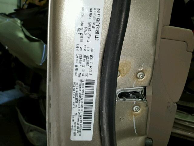 1J4FF47B29D188785 - 2009 JEEP COMPASS SP 棕色 照片 10