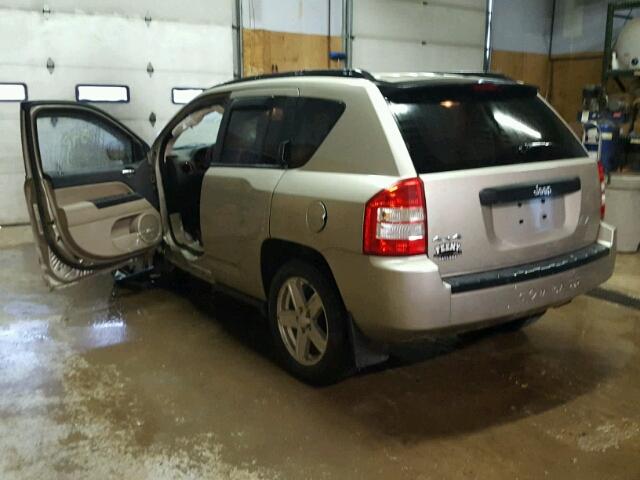 1J4FF47B29D188785 - 2009 JEEP COMPASS SP 棕色 照片 3