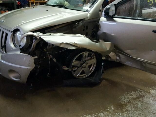 1J4FF47B29D188785 - 2009 JEEP COMPASS SP 棕色 照片 9