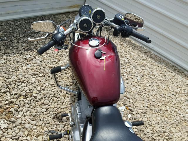 1HD4CR217FC438538 - 2015 HARLEY-DAVIDSON XL883 SUPE BURGUNDY photo 5