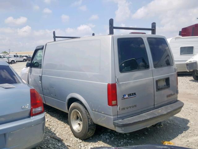 1GTDM19W5VB551006 - 1997 GMC SAFARI XT GRAY photo 3