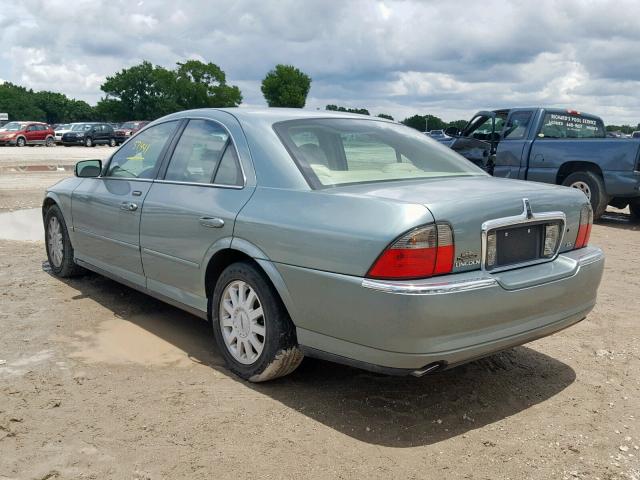 1LNHM86S65Y603215 - 2005 LINCOLN LS 青色 照片 3