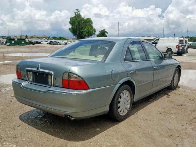 1LNHM86S65Y603215 - 2005 LINCOLN LS 青色 照片 4