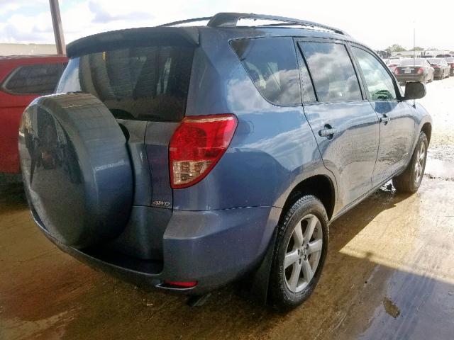 JTMBK31V876013746 - 2007 TOYOTA RAV4 LIMIT BLUE photo 4