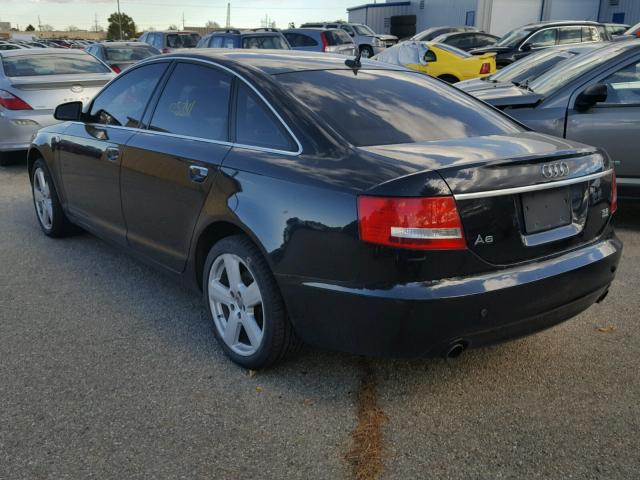 WAUDH74F98N128492 - 2008 AUDI A6 3.2 QUA BLACK photo 3