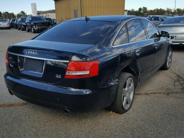 WAUDH74F98N128492 - 2008 AUDI A6 3.2 QUA BLACK photo 4