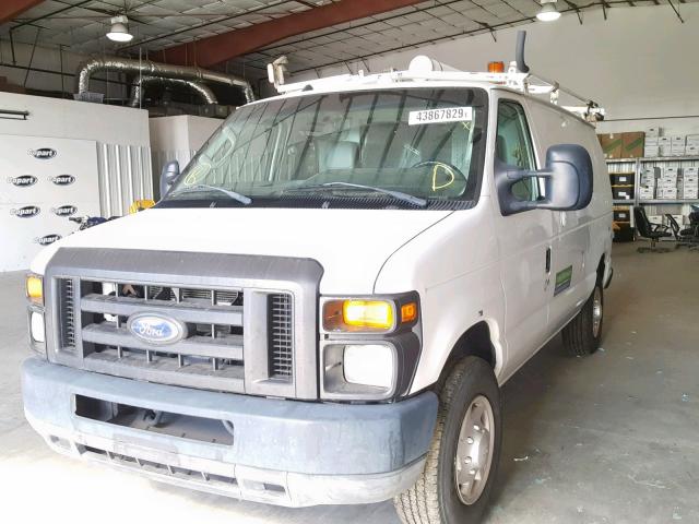 1FTNE2EL6BDA91891 - 2011 FORD ECONOLINE WHITE photo 2