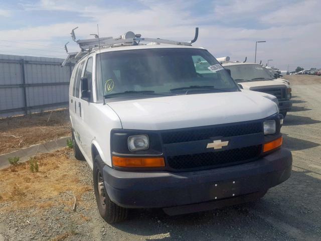 1GCWGFCB7C1108362 - 2012 CHEVROLET EXPRESS G2 WHITE photo 1