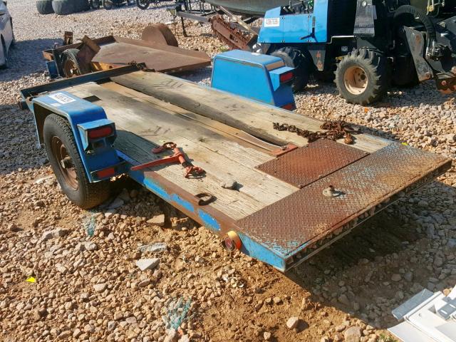 1DS0000J8X17S1045 - 1999 DITCH WITCH TRAILER BLUE photo 3