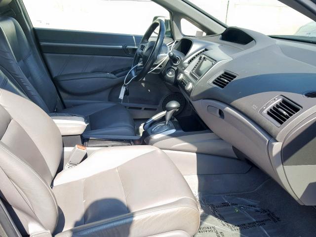 1HGFA16948L078277 - 2008 HONDA CIVIC EXL 灰色 照片 5