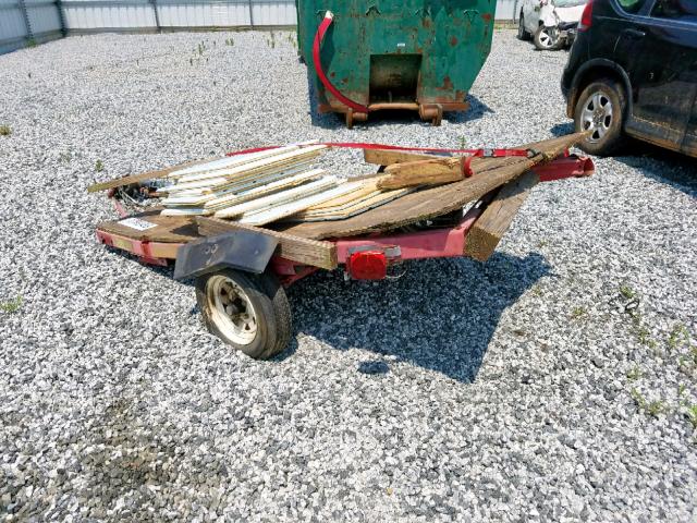 LN2UT08169G019150 - 2005 UTILITY TRAILER BURGUNDY photo 3