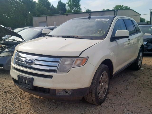 2FMDK49C77BB13593 - 2007 FORD EDGE SEL P WHITE photo 2