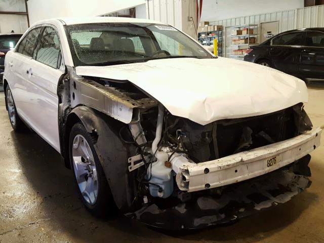 1FAHP2EW7CG128311 - 2012 FORD TAURUS SEL WHITE photo 1