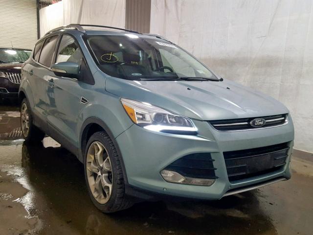 1FMCU9J99DUC10755 - 2013 FORD ESCAPE TIT BLUE photo 1