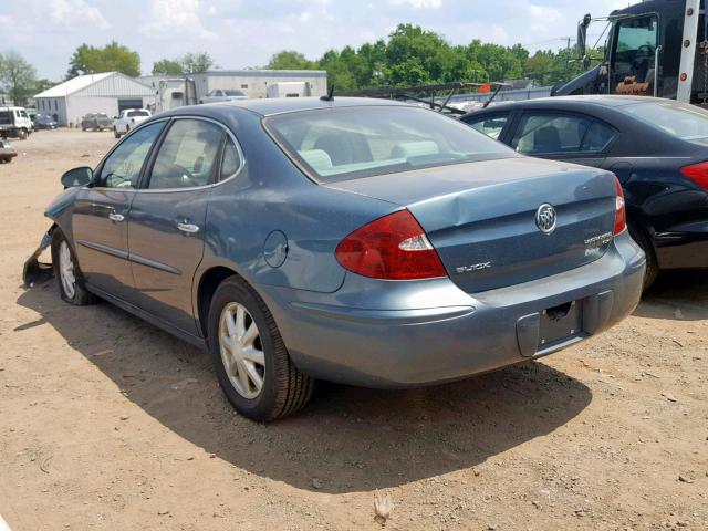 2G4WC582161139373 - 2006 BUICK LACROSSE C BLUE photo 3