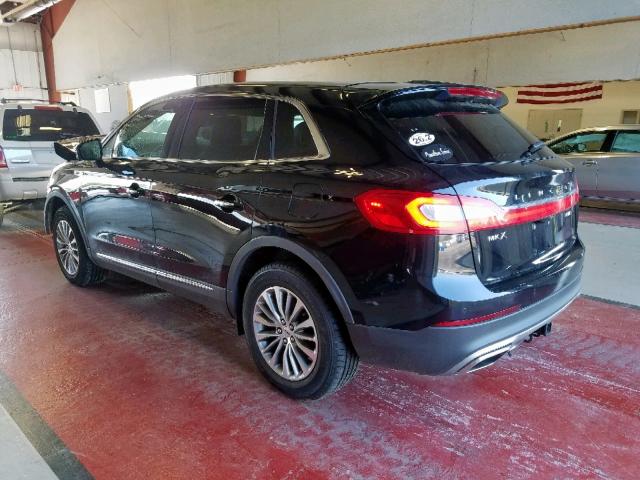 2LMTJ8KR7GBL82458 - 2016 LINCOLN MKX SELECT BLACK photo 3