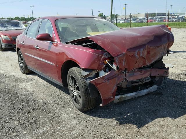 2G4WC582181354576 - 2008 BUICK LACROSSE C BURGUNDY photo 1