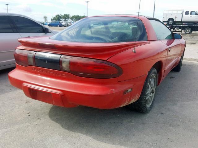 2G2FS22S2R2237524 - 1994 PONTIAC FIREBIRD RED photo 4