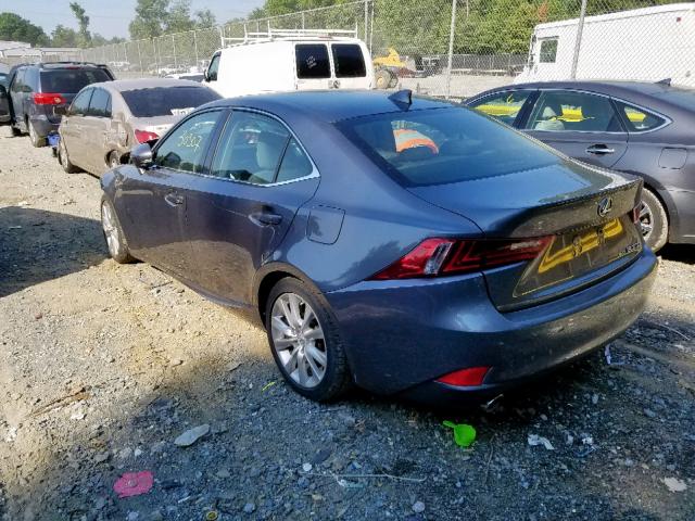 JTHCM1D25G5004706 - 2016 LEXUS IS 300 GRAY photo 3