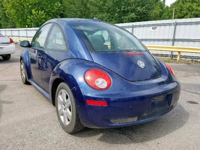 3VWRW31C37M507527 - 2007 VOLKSWAGEN NEW BEETLE Blau Foto 3