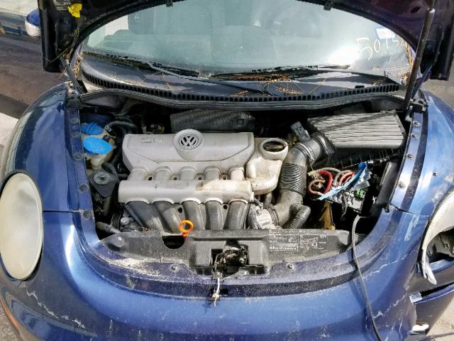 3VWRW31C37M507527 - 2007 VOLKSWAGEN NEW BEETLE Blau Foto 7