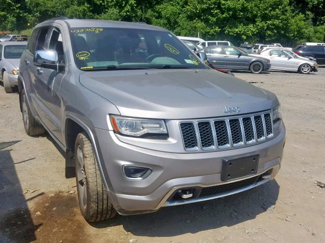 1C4RJFCT7EC150318 - 2014 JEEP GRAND CHER GRAY photo 1