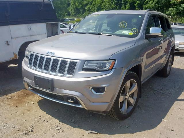 1C4RJFCT7EC150318 - 2014 JEEP GRAND CHER GRAY photo 2