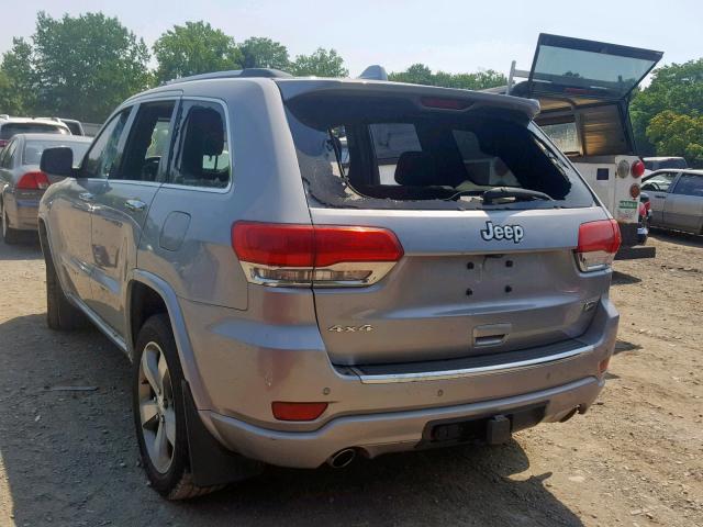 1C4RJFCT7EC150318 - 2014 JEEP GRAND CHER GRAY photo 3