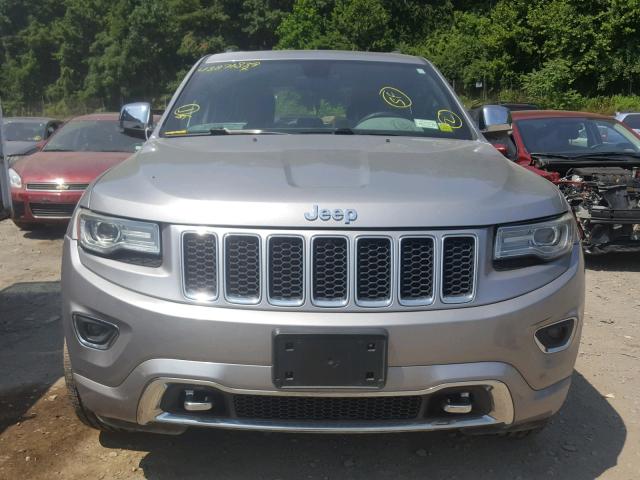 1C4RJFCT7EC150318 - 2014 JEEP GRAND CHER GRAY photo 9