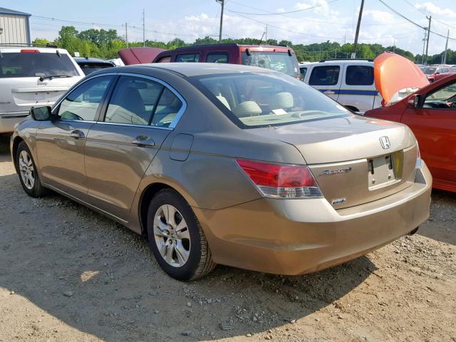 1HGCP26499A132259 - 2009 HONDA ACCORD LXP GOLD photo 3