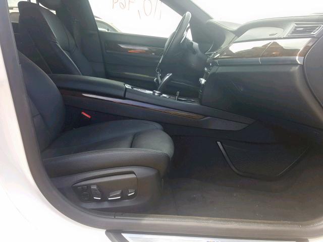 WBAYF4C50DDE23689 - 2013 BMW 740 LXI WHITE photo 5
