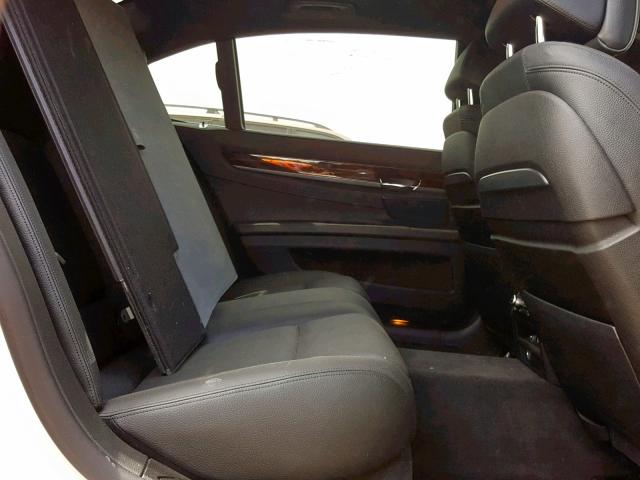 WBAYF4C50DDE23689 - 2013 BMW 740 LXI WHITE photo 6