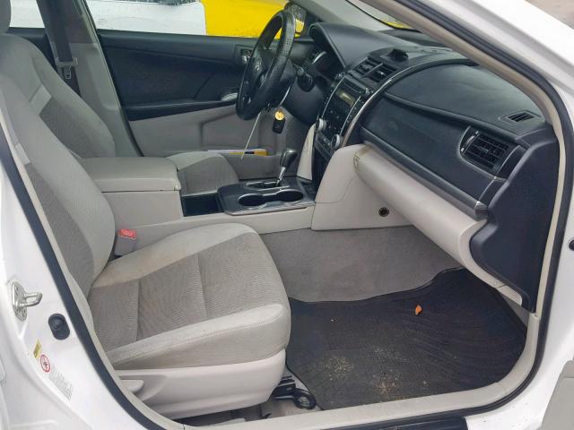 4T1BD1FK4CU049836 - 2012 TOYOTA CAMRY HYBR TWO TONE photo 5