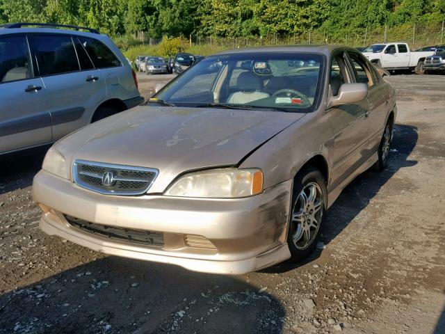 19UUA56651A000113 - 2001 ACURA 3.2TL GOLD photo 2