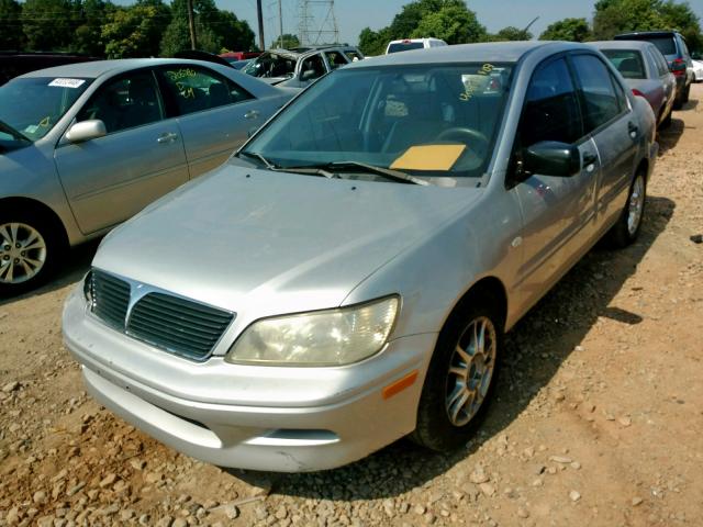 JA3AJ26E63U045424 - 2003 MITSUBISHI LANCER ES SILVER photo 2