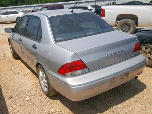 JA3AJ26E63U045424 - 2003 MITSUBISHI LANCER ES SILVER photo 3