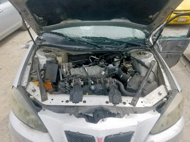 2G2WP522X41191975 - 2004 PONTIAC GRAND PRIX SILVER photo 7