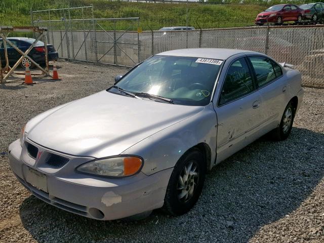 1G2NF52E14C213235 - 2004 PONTIAC GRAND AM S SILVER photo 2