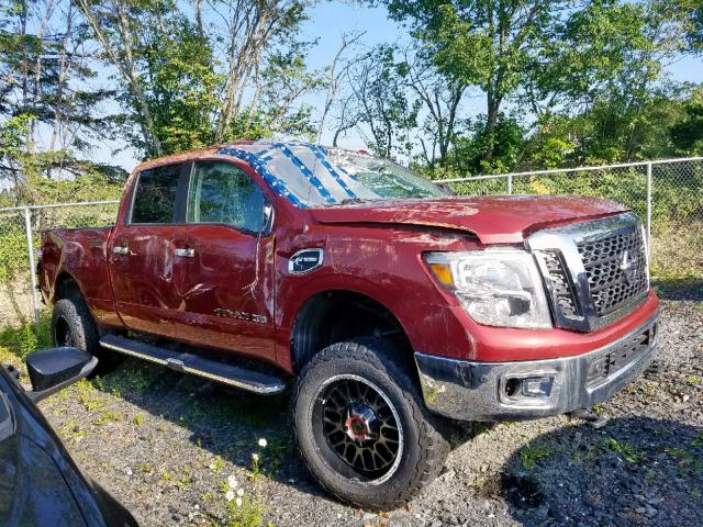 1N6BA1F41GN509045 - 2016 NISSAN TITAN XD S RED photo 1