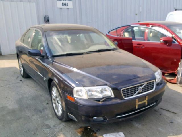 YV1TS592161439696 - 2006 VOLVO S80 2.5T BLUE photo 1