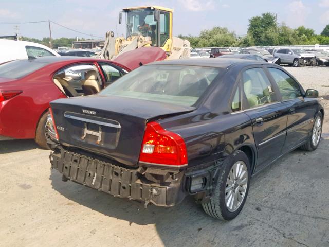 YV1TS592161439696 - 2006 VOLVO S80 2.5T BLUE photo 4